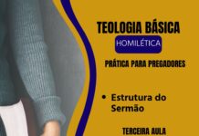 Curso de Homilética para aperfeiçoamento e novos pregadores nesse link do youtube: