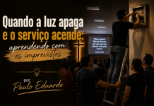 Quando a luz apaga e o serviço acende: aprendendo com os imprevistos