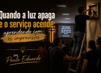 Quando a luz apaga e o serviço acende: aprendendo com os imprevistos